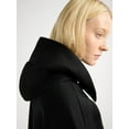 thumbnail image 3 of Scoop Women’s and Women's Plus Scuba Knit Hooded Jacket, Sizes XS-4X, 3 of 3