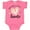 Hot Pink, variant on Inktastic Pop Pop's Little Sweetie with Pink Heart Cookie Boys or Girls Baby Bodysuit