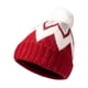 thumbnail image 5 of Sombreros de invierno para hombres y mujeres, sombrero de lana a rayas con bolas de pelo, sombrero de punto grueso cálido para exteriores para otoño e invierno para mujeres Fridja nalpqowj1700, 5 of 5