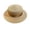 Coffee, variant on Women's Sun Hats Flat Top Wide Brim Caps Beach Pearl Foldable Travel Straw Hats Elegant Summer Hat with Pearl Embellishments for UV Sun Protection