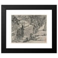 thumbnail image 2 of Shen Zhou 14x12 Black Modern Framed Museum Art Print Titled - The Enlightened Stone Retreat (After 1490), 2 of 5