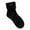 A-Black117, variant on Yuanlong Womens Socks Ladies Fashionable Solid Color Thickened Fuzzy warm socks For Cold Weather Outdoor Wear snow socks