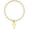 Gold Cross Necklace Style2, variant on Layered Necklaces for Women: 14K Gold/Sterling Silver Plated Chunky Necklace Paperclip Cuban Rope Adjustable Choker T-Bar Toggle Clasp Chunky Necklace for Women Trendy Jewelry Gifts