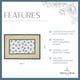 thumbnail image 4 of Leaf and Check - Mantel Individual Reversible, diseño de Hojas y Cuadros, Placemats (Set of 4), Multicolor, 14"x20", 1, 4 of 7