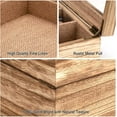 thumbnail image 6 of Sfugno 10 Slot Rustic Wooden Watch Box Organizer for Men with Removable Pillows, 6 of 6