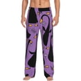 thumbnail image 2 of Goofa Funny Goose Printed Soft Pajama Pants for Men, Wide Leg Comfy Casual Lounge Yoga Pants-Small, 2 of 9