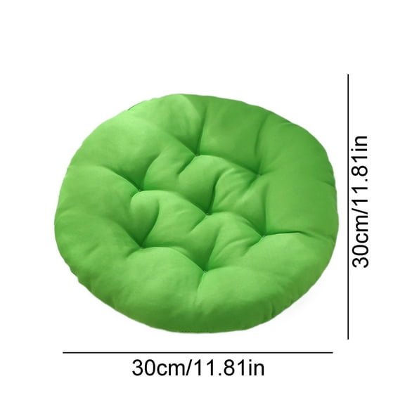 Beautynvta Round Chair Cushion, Floor Cushions for Kids and Toddlers, Floor Pillows Meditation Seat Pillows for Home, Daycare, Preschool, Yoga, 11.81x11.81 In, Green