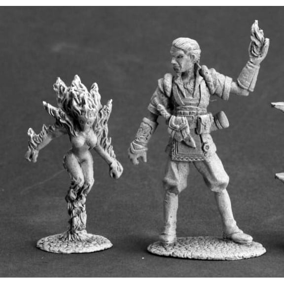 Anzen Contar Mystic Miniature 25mm Heroic Scale Dark Heaven Legends Reaper Miniatures