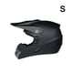 thumbnail image 2 of Naiovety Casco de scooter de amplia aplicación con salida de aire trasera Cascos de bicicleta de cara completa Casco de bicicleta de montaña Ciclismo negro mate S, 2 of 6