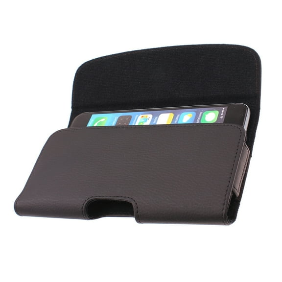 Leather Case Belt Clip for CAT S62 Phone - Holster Cover Loops Pouch Carry Protective D3P