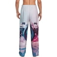 thumbnail image 6 of Cauagu Vintage Camera Splash Art Mens Pajama Pants Sleep & Lounge Pants,PJ Bottoms with Pockets-X-Large, 6 of 7