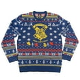 thumbnail image 1 of Harry Potter Hogwarts Crest Jacquard Ugly Christmas Sweater, 1 of 4