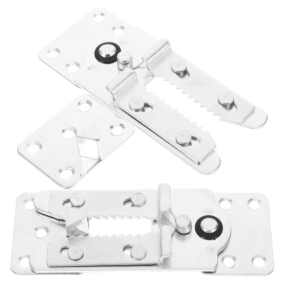 Soimiss 2Pcs Sofa Spring Clips Clamps Silver Galvanized Iron Keepsake Home Owners Living Room