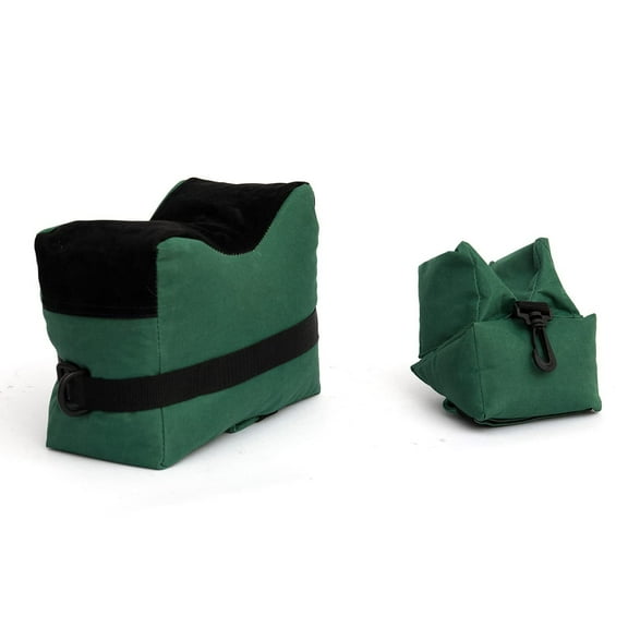 Outdoor shooting rest bags target sports shooting bench rest support front and back sandbag stand holder for rifle shooting hunting unfilled