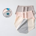 thumbnail image 6 of Endives Period Underwear for Women Heavy Flow Soft Menstrual Panties Teens Ladies Leakproof Incontinence Full Coverage Stretchy High Waisted Thin Briefs Lightweight Elastic Panties, 6 of 6