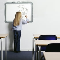 Eolstice Magnetic Dry Erase Board Double Sided Whiteboard Drawing Writing Message Center Hanging Wall Memo Board Home Office Organization