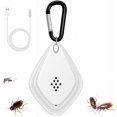 thumbnail image 1 of Repelente de mosquitos ultrasónico, repelente de mosquitos electrónico, carga USB, conveniente y portátil para repeler mosquitos antiinsectos (blanco), 2 piezas, 1 of 5