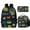 style2, variant on Video Game Backpack For Geometry, 5Pcs Anime Cartoon Backpack Cute Bookbag Set with Lunch Box and Pencil Case