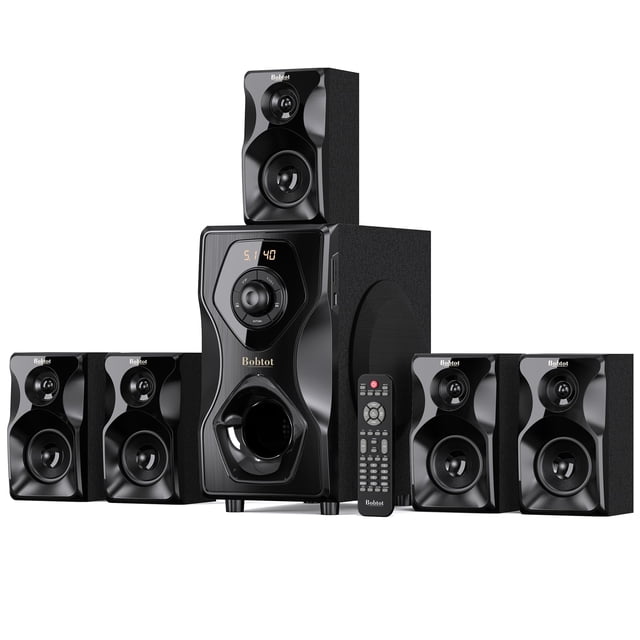 Sistema de altavoces con sonido envolvente Bobtot B48 700W Bluetooth 5.1