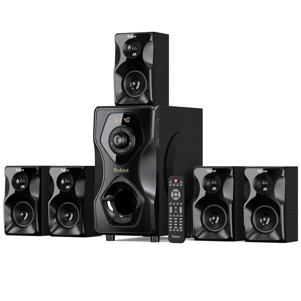 Sistema de altavoces con sonido envolvente Bobtot B48 700W Bluetooth 5.1