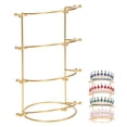 thumbnail image 2 of MasteelfCA Bridal Crown Display Metal Rack 4-tier Crown Display Stand Hairband Storage Rack, 2 of 8
