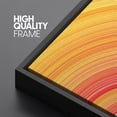 thumbnail image 4 of IDEA4WALL Framed Canvas Print Wall Art Set Vibrant Geometric Rainbow Collage Abstract Geometric Digital Art Minimalism Boho Wall Decor for Living Room, Bedroom, Office - Black 24"x36"x2, 4 of 5