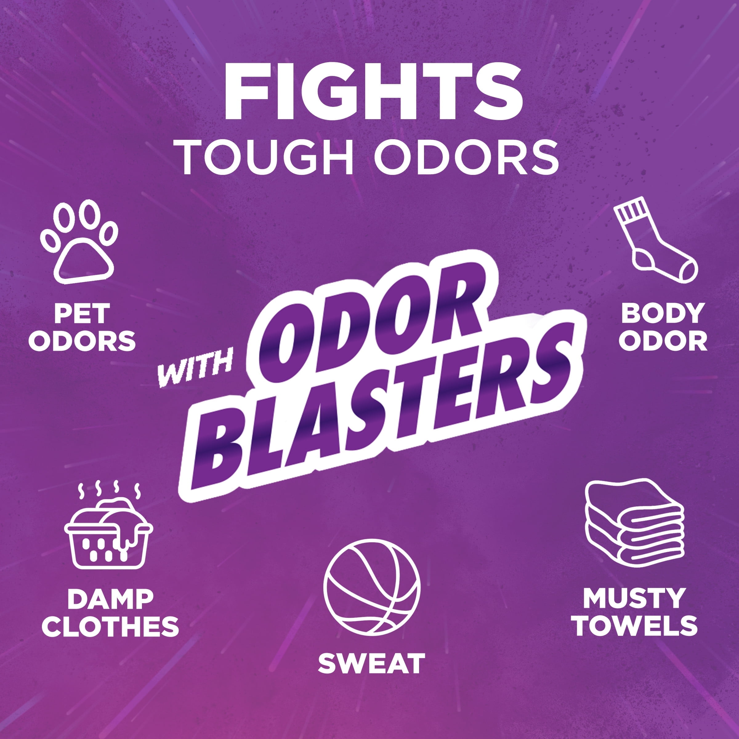 Arm & Hammer Plus OxiClean Odor Blasters Fresh Burst, 106 Loads Liquid Laundry Detergent, 138 Fl oz