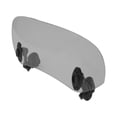 thumbnail image 3 of Universal Motorcycle Clip On Windshield Extension Spoiler Wind Screen Deflector, 3 of 4