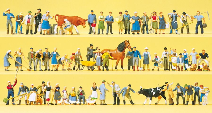 preiser ho scale figures catalog