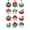 Multi-Color, variant on nvzhuang Christmas Tree Ornaments Set 36Pcs Classic Gnome Bell Print Wooden Ornaments Hanging Decorations for Home
