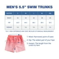 thumbnail image 5 of MYJAJAYI Men's Quick Dry Swim Trunks Swimming Shorts for Men with Mesh Lining Pink M, 5 of 5