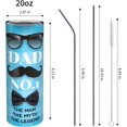 thumbnail image 2 of Best Gift For NO.1 Dad From Kids - Father''s Day, Birthday or Christmas Day Gift For Dad, Men, Husband, New Dad, Step Dad And Bonus Dad - Unique And Ideal Gift From Kids - 20 Oz Tumbler, 2 of 6