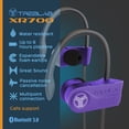 thumbnail image 3 of TREBLAB XR700 Wireless Bluetooth Earbuds, IPX7 Waterproof In-Ear Headphones, 9H Playtime, Noise Cancelling Mic, 3 of 8
