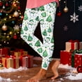 thumbnail image 5 of Roncen Roncen Women's Christmas Printed Yoga Leggings - Stretchy High-Waisted Casual Pants for Holiday & Workout, 5 of 7