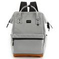 thumbnail image 1 of Mochila Himawari Travel School con USB 15.6 pulgadas, impermeable, gris, 1 of 7