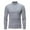 Gray, variant on Hfozny Men's Fashion Thermal Mock Turtleneck Long Sleeve T Shirts Casual Slim Fit Basic Designed Baselayers Tops Big and Tall