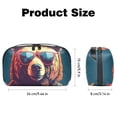 thumbnail image 5 of Bear Digital Bag Oxford Cloth Waterproof Charger Pouch Cable Organizer Box Charger Organizer Box 5.9x9.44x3.14 in, 5 of 6