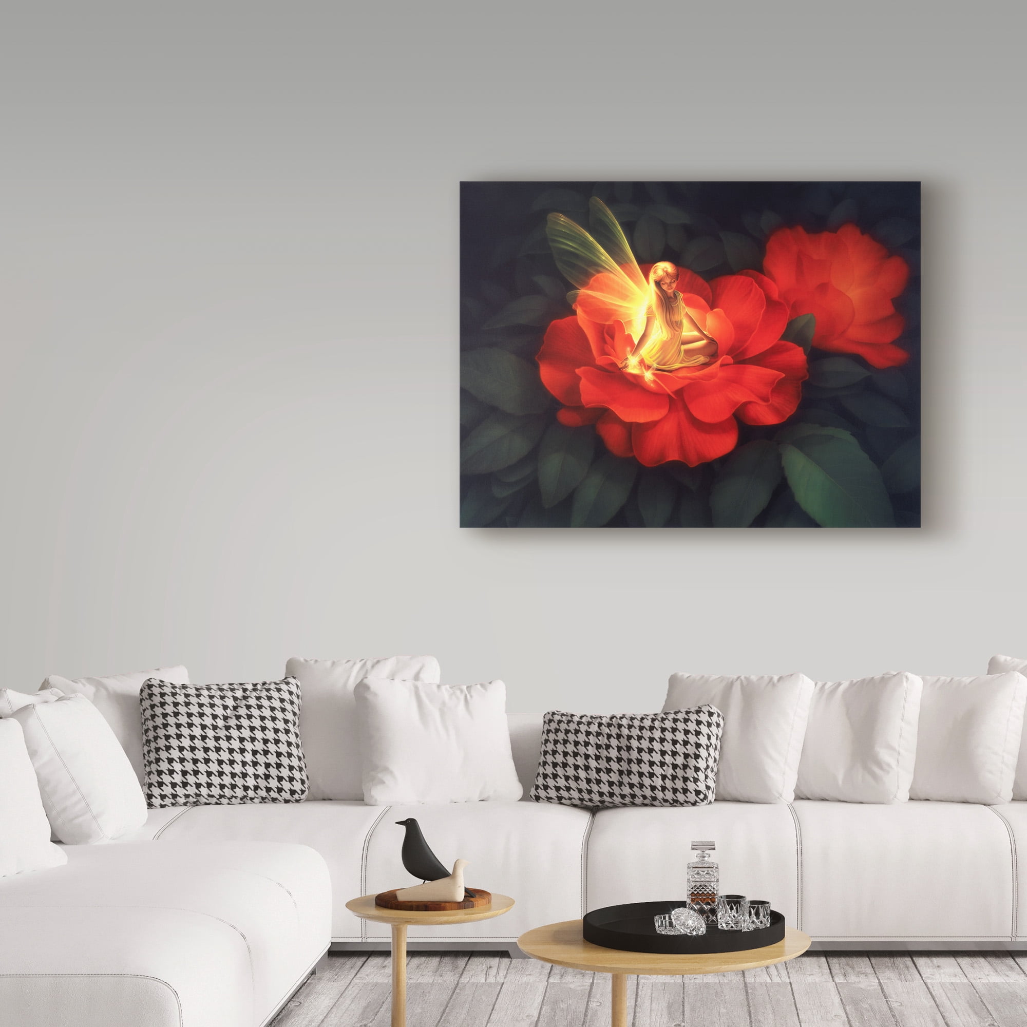 Trademark Fine Art 'Night Light' Canvas Art by Kirk Reinert