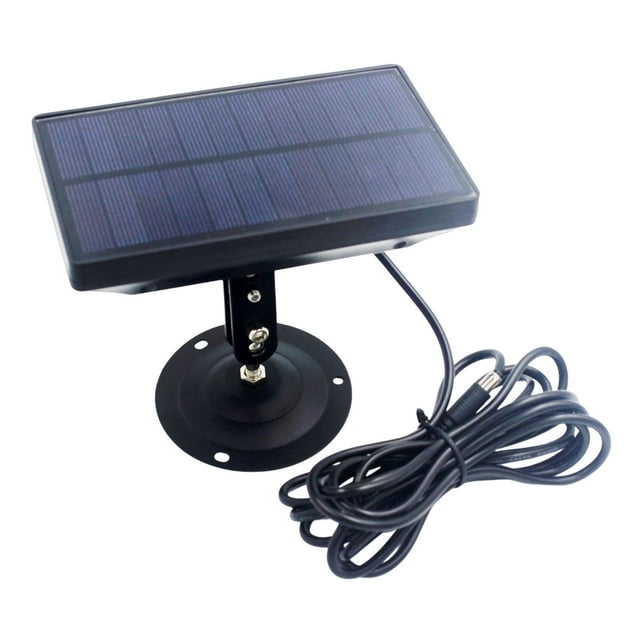 Panel de cámara,Fuente de alimentación del panel solar de la cámara de ,Miniatura de panel solar portátil pequeño para acampar,Banco de energía para teléfono móvil con luces para Baoblaze Panel de cámara