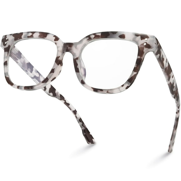 Gafas de luz azul con bloqueador de luz azul y UV de gran tamaño