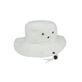thumbnail image 1 of BRUSHED TWILL AUSSIE HAT WITH SIDE SNAPS AND CHIN CORD, Beige Medium, 1 of 1