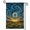 D, variant on XaaKee, Garden Flags, Golden Seed Halo Landscape Yard Flag, Double-sided High-Quality White Linen Garden Flags For Outside, Nature Hope Decor, 12x18Inch