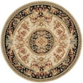 thumbnail image 6 of SAFAVIEH Savonnerie Carthach Floral Bordered Wool Area Rug, Ivory/Gold, 4' x 6', 6 of 6