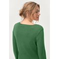 thumbnail image 2 of Ellos Plus Size V-Neck Sweater Tunic, 2 of 4