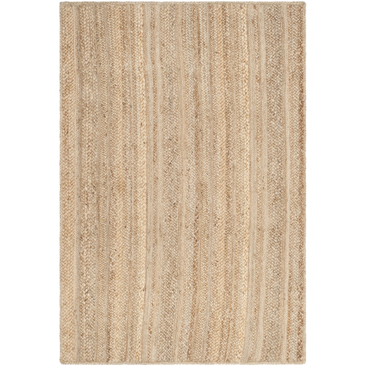 SAFAVIEH Natural Fiber Aria Braided Jute Area Rug, Natural, 5' x 8'