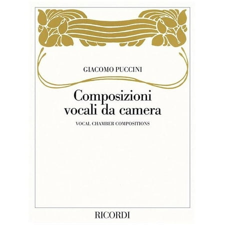 Vocal Chamber Compositions : (Composizioni Vocali Da Camera) (Paperback)