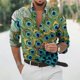 thumbnail image 1 of Camisas con estampado 3D de pavo real estilo callejero camisa de moda de verano para hombres y mujeres blusa de manga larga con diseños geniales camisa coreana para mujeres, 1 of 6