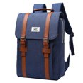 thumbnail image 1 of Mochila Nylon Poliéster Unisex Mochila escolar Cremallera S Correa Mochila para viajes escolares, Azul zafiro Yuarrent AP000860-03, 1 of 7