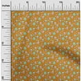 thumbnail image 2 of oneOone Cotton Cambric Orange Fabric Christmas Craft Projects Decor Fabric Printed By The Yard 56 Inch Wide, 2 of 5