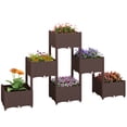 thumbnail image 1 of Outsunny Raised Garden Bed with Legs, Self Watering Elevated Planter Boxes, 1 of 10